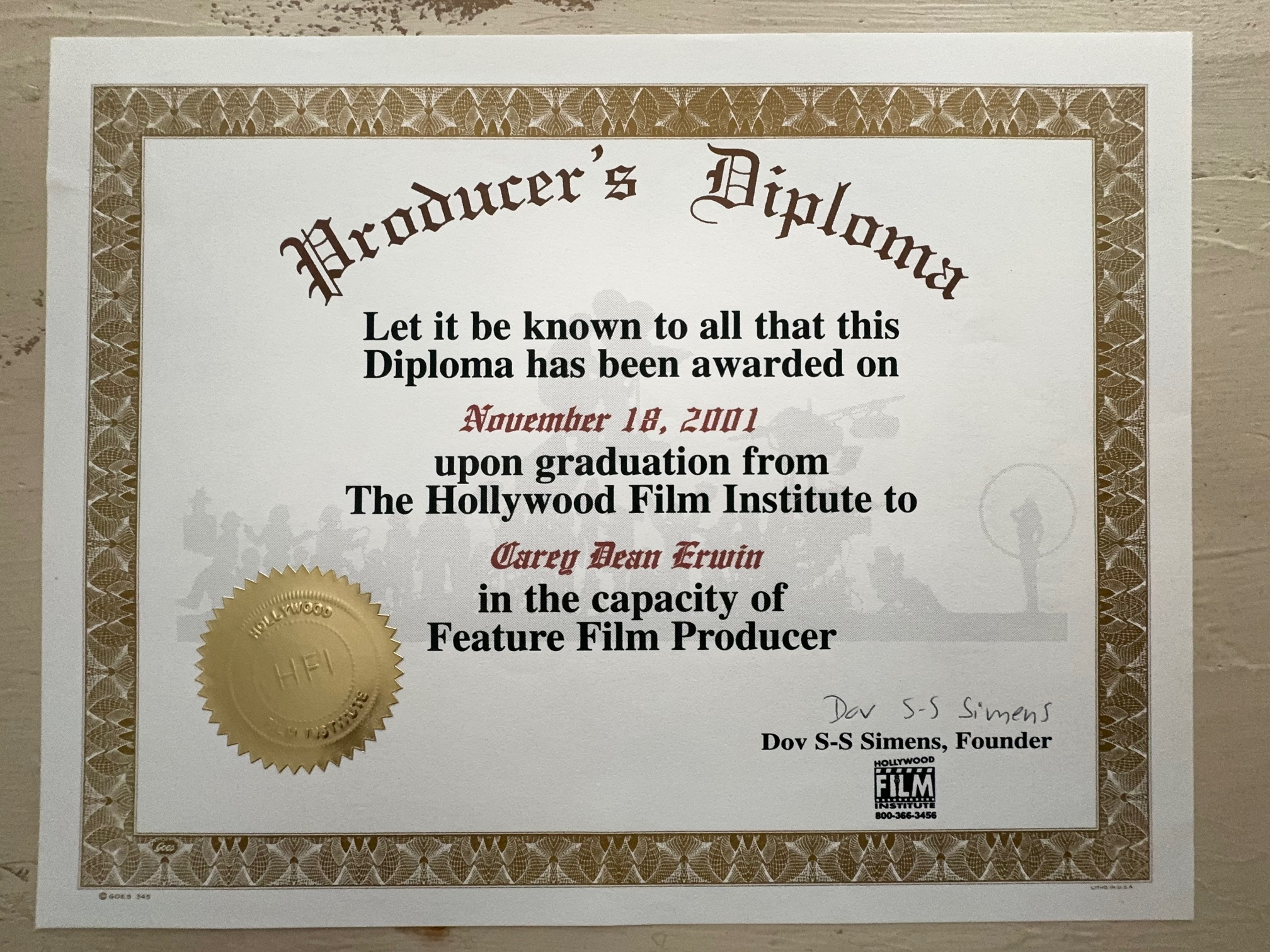 Professional Certificate 5